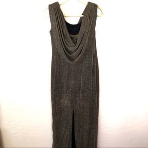 gold gown with limited wear